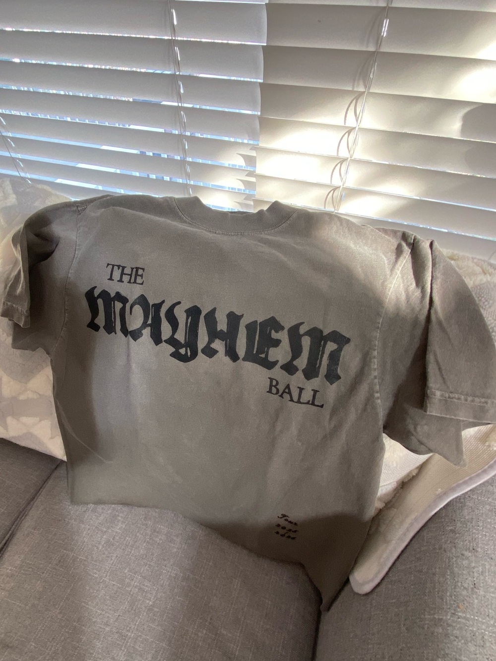 Mayhem Ball Lady Gaga concert shirt